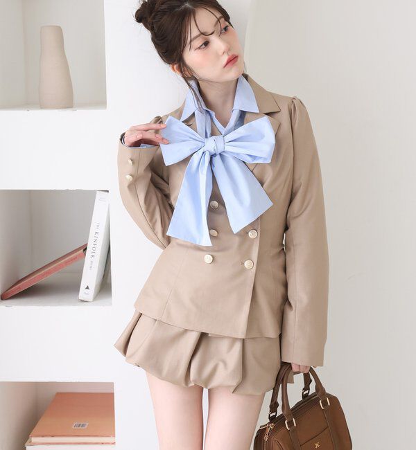  「【SMサイズ展開あり】バルーンミニスカート」|スカート|