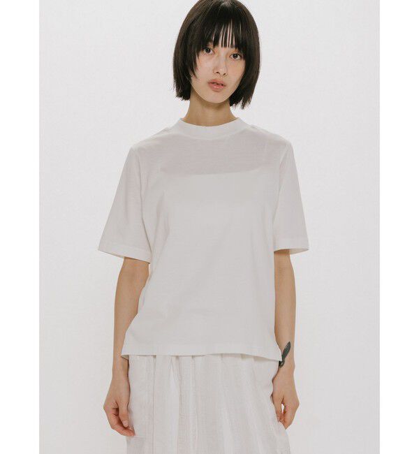 MIDIUMISOLID「MIDIUMISOLID for Ladies コンパクトT」|Tシャツ・カットソー|オフホワイト