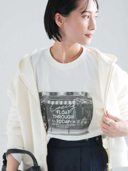 Te chichi「フォトプリントロングスリーブTシャツ」|Tシャツ・カットソー|
