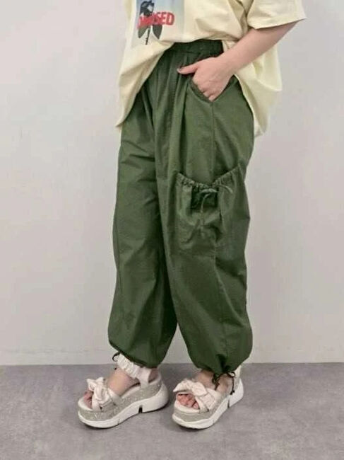 SM2「センター切替リボンカーゴパンツ」|その他|カーキ
