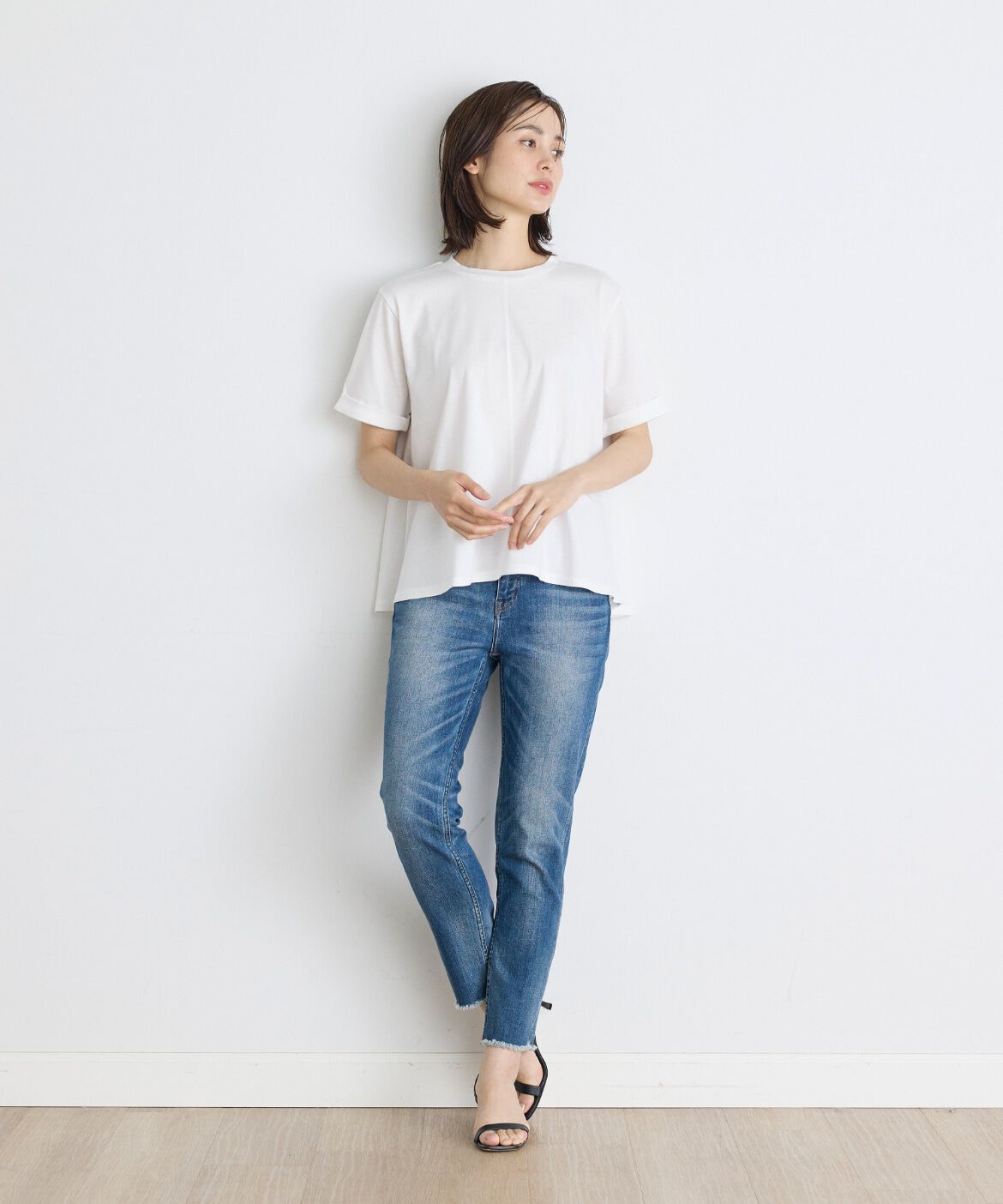 7-IDconcept.「フレアシルエットカットソー」|Tシャツ・カットソー|