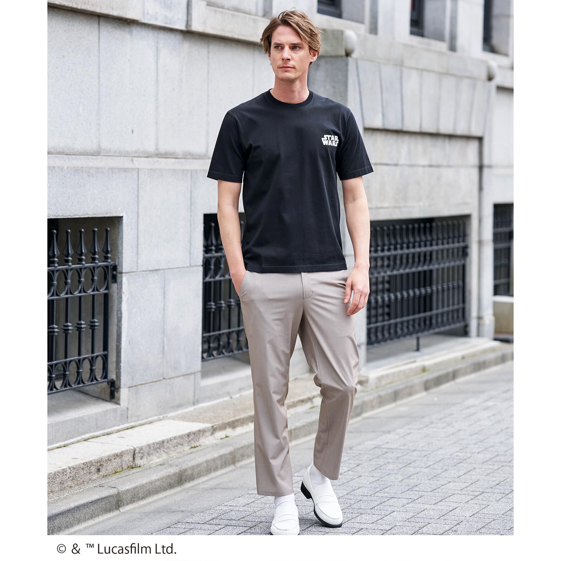 DRESSTERIOR「【接触冷感】STAR WARS カートゥーンTシャツ」|Tシャツ・カットソー|