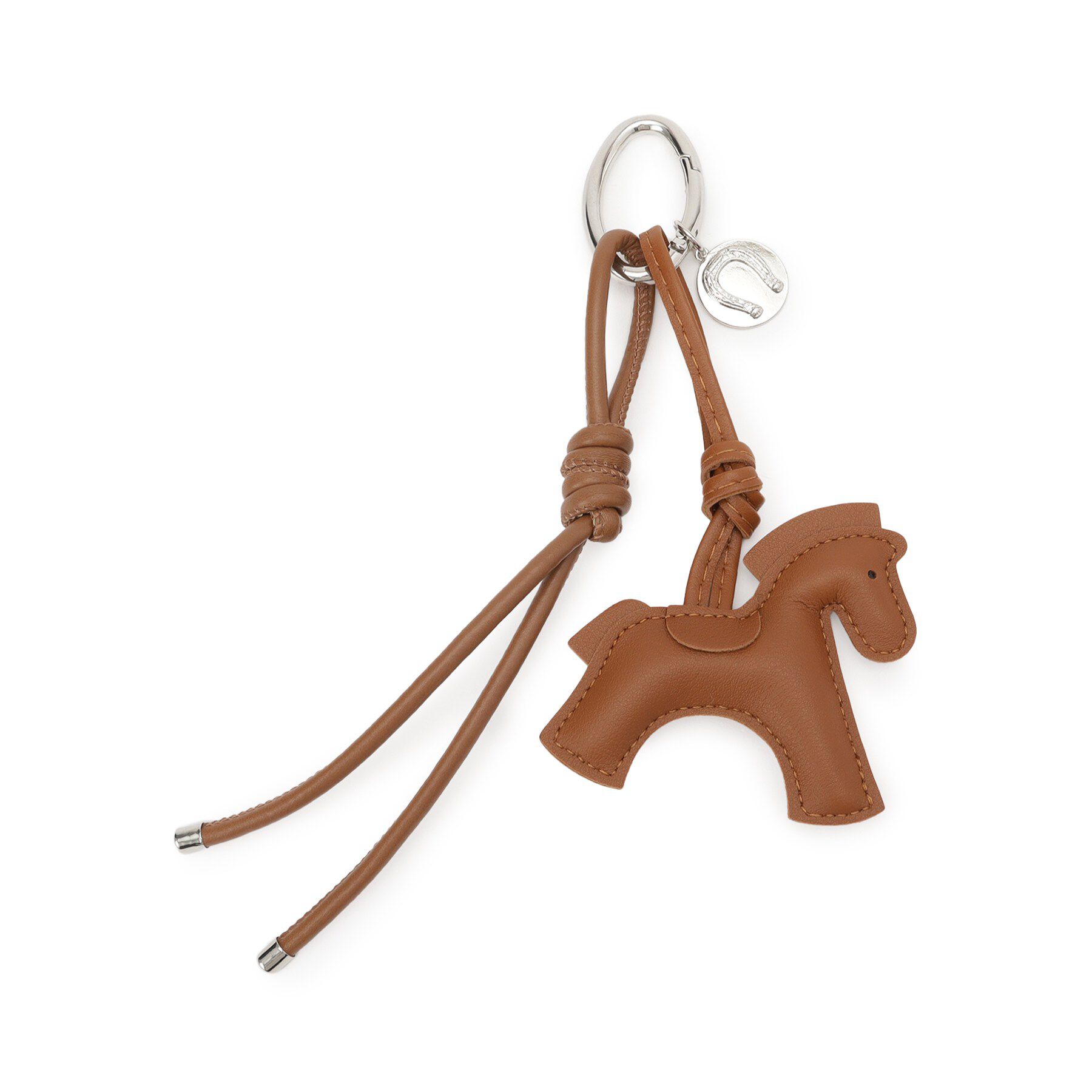 grove「【HORSESHOEシリーズ】HORSEバッグチャーム」|キーケース|キャメルブラウン(0