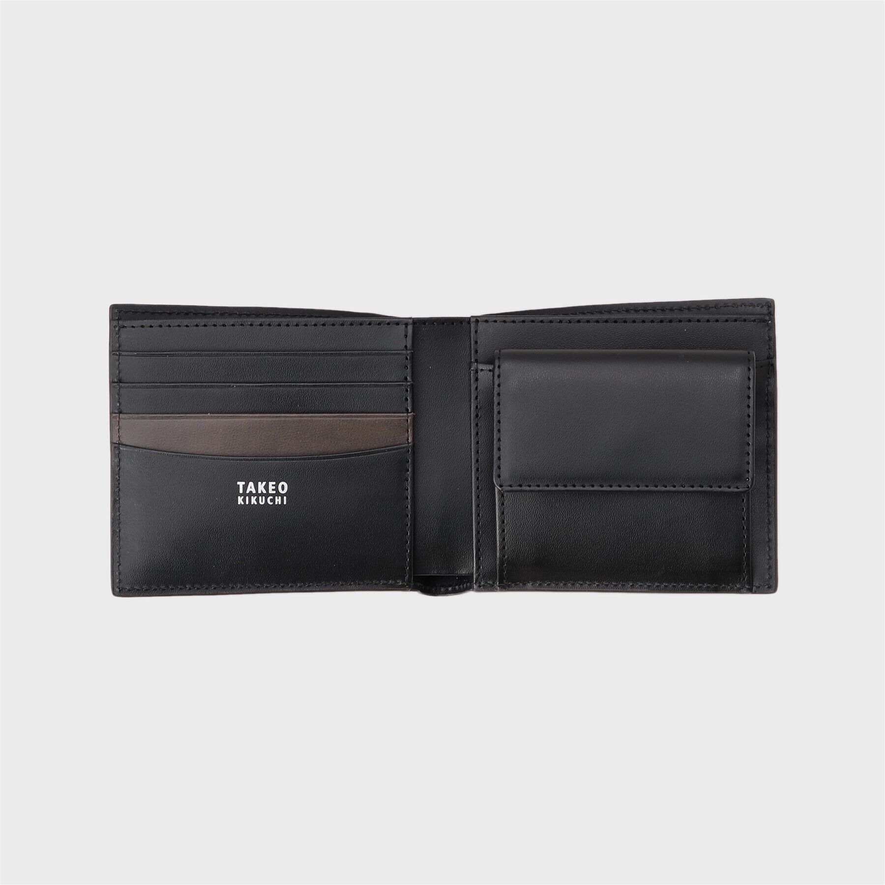 TAKEO KIKUCHI「【NEW レザーリップルシリーズ】バイフォールド ウォレット」|財布|