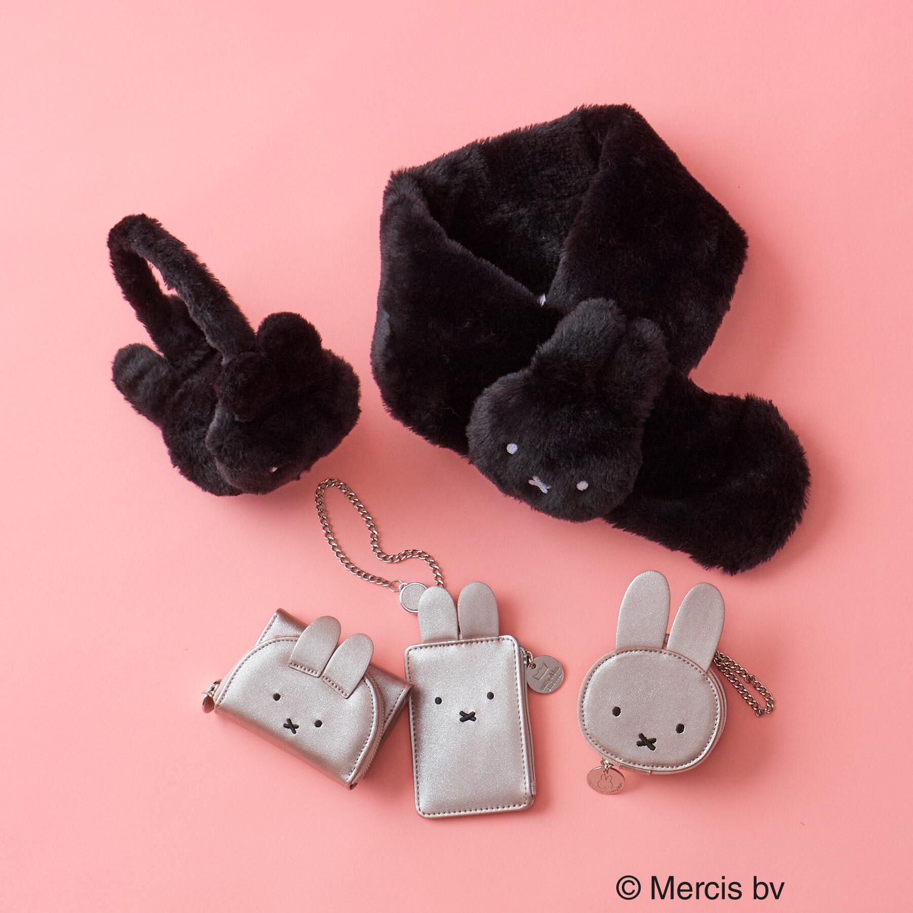 OPAQUE.CLIP「【コラボ】miffy ｘ OPAQUE.CLIP フェイクファーティペット」|ストール|