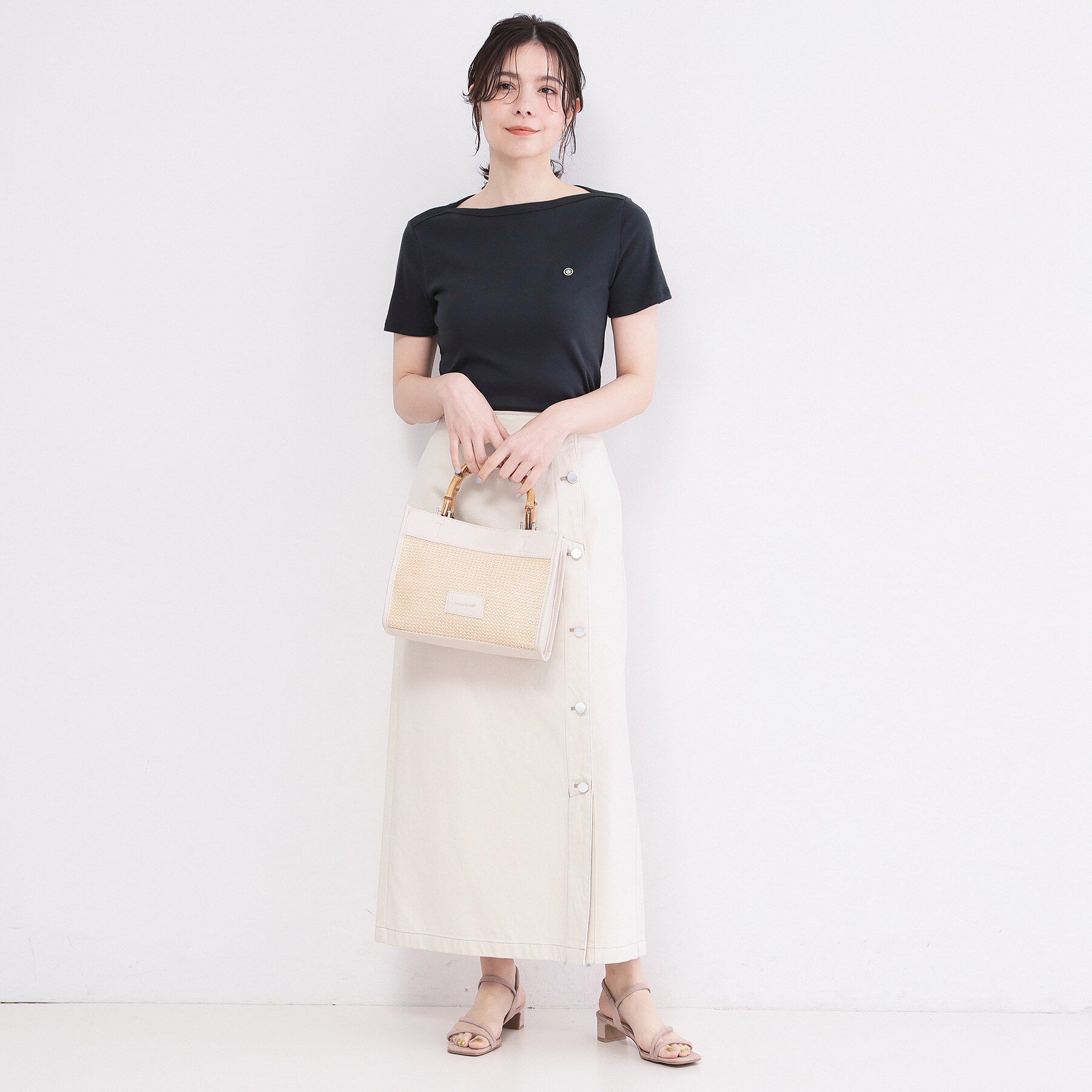 OPAQUE.CLIP「【PETIT BATERU／プチバトー】ボートネック半袖Tシャツ」|Tシャツ・カットソー|