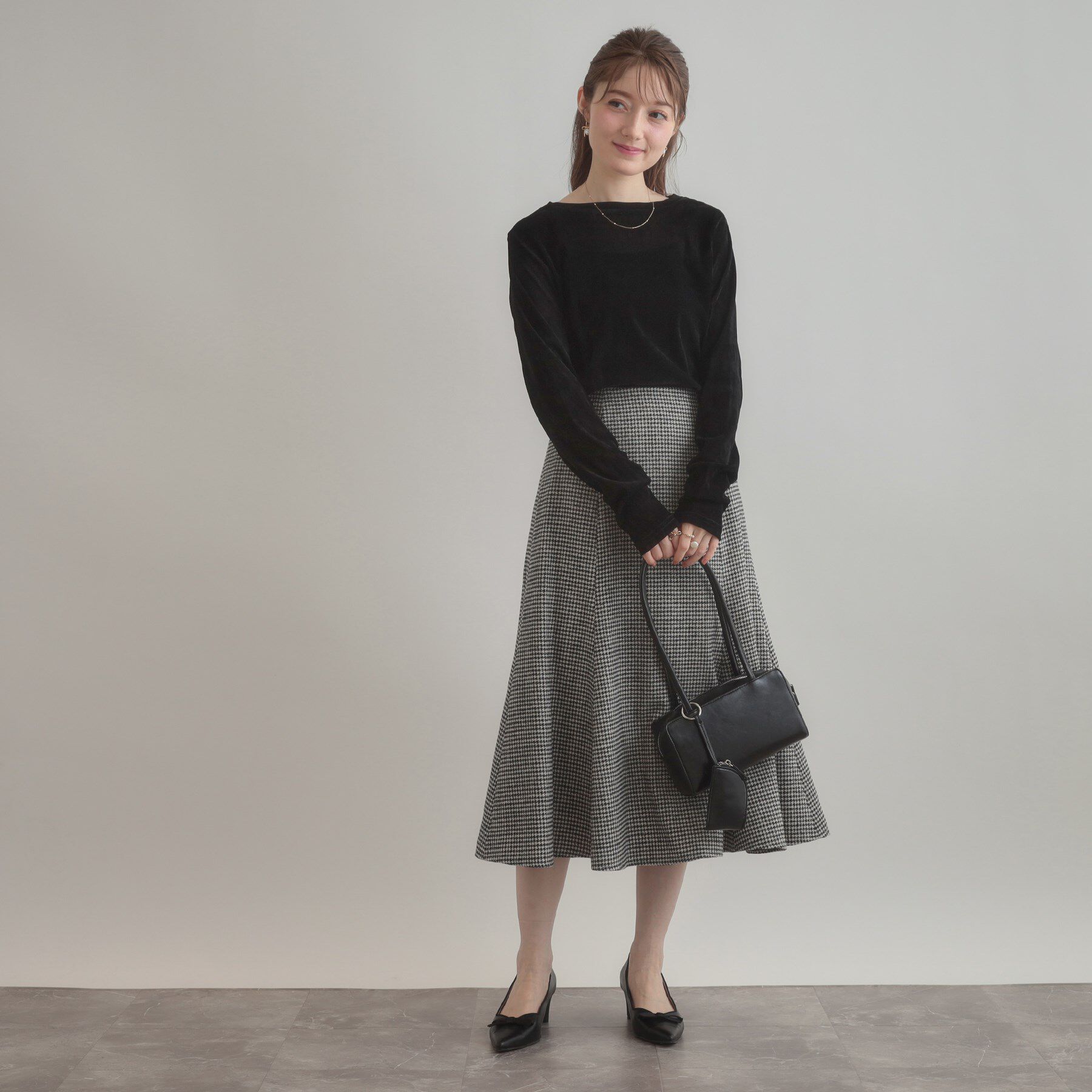 Couture broach「シアーベロアTシャツ」|Tシャツ・カットソー|