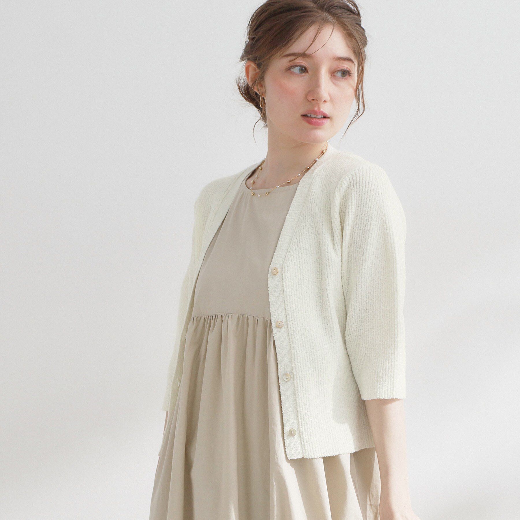 Couture broach「パワショルカーディガン」|カーディガン|