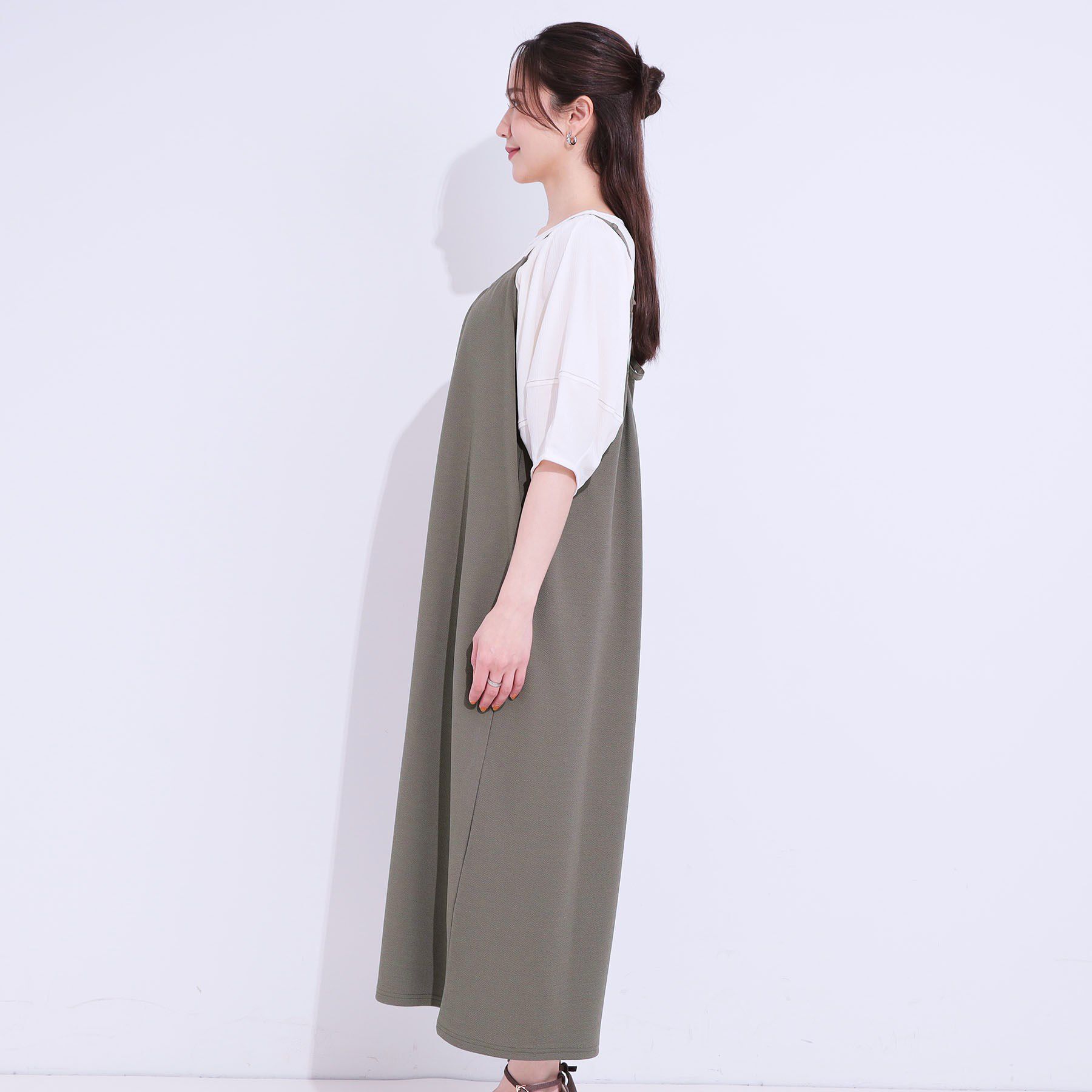 SHOO･LA･RUE「ぽこぽこギャザーキャミワンピース」|ワンピース|