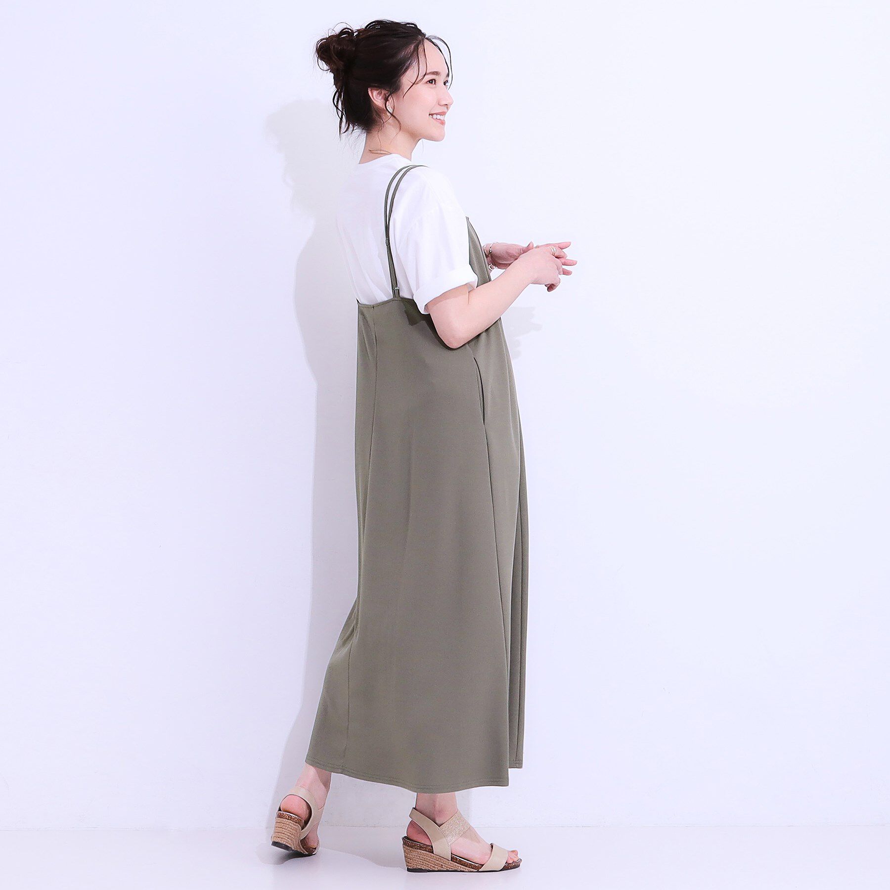 SHOO･LA･RUE「女性らしさ溢れる　フレアキャミワンピース」|ワンピース|