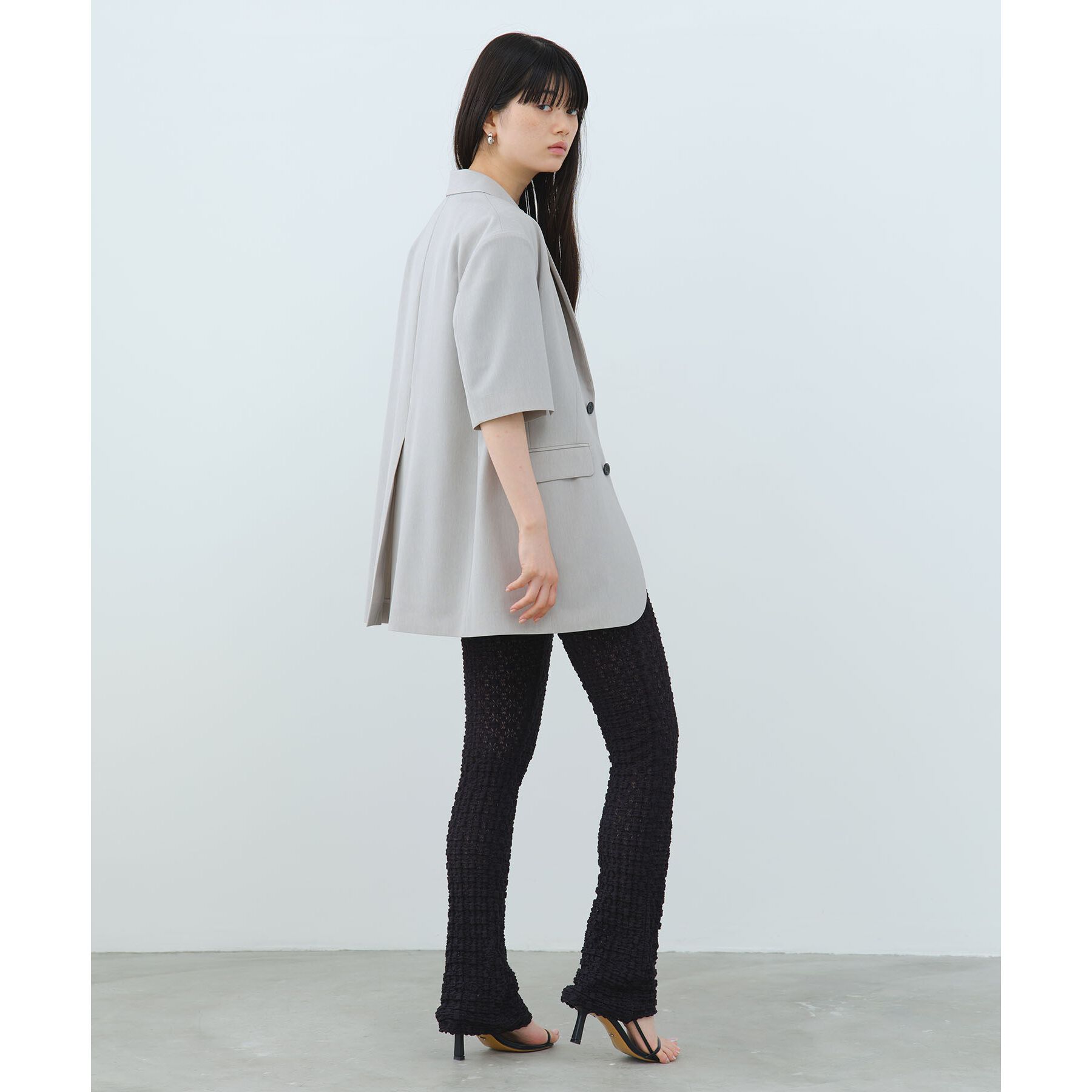 CODE A「half sleeve jacket」|テーラードジャケット|