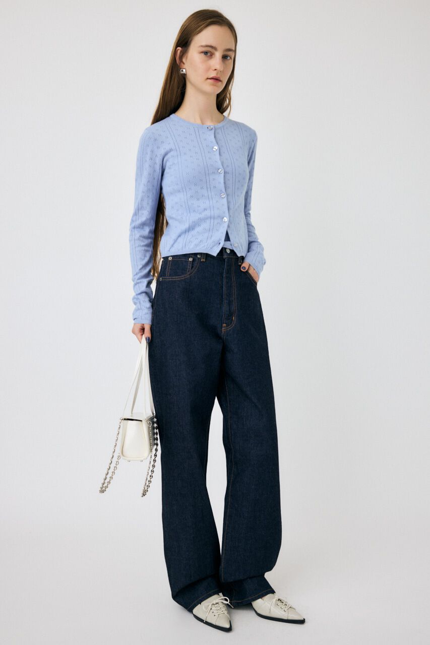 MOUSSY「PICOT EYELET ニットアンサンブル」|ニット・セーター|