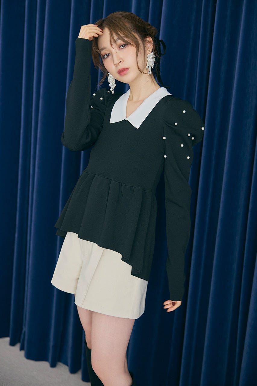 rienda「ベルト付きピンタックショートパンツ」|その他|