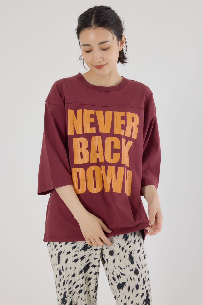 RODEO CROWNS「メッセージ5分袖Tシャツ」|Tシャツ・カットソー|BRD
