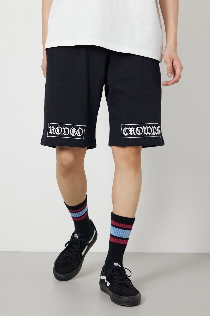 RODEO CROWNS「Blackletter ショートパンツ」|その他|BLK