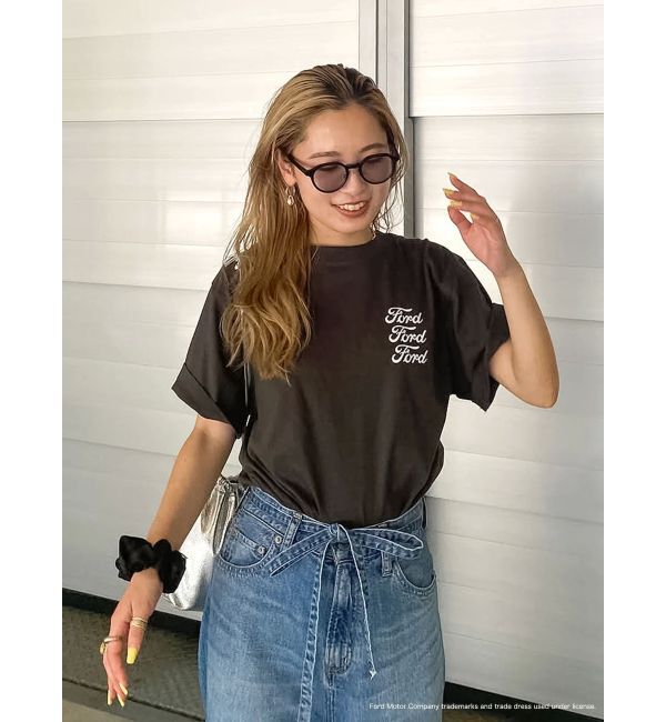 Ungrid「【別注】FordロゴTee」|Tシャツ・カットソー|