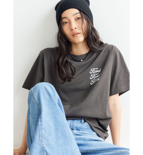 Ungrid「【別注】FordロゴTee」|Tシャツ・カットソー|