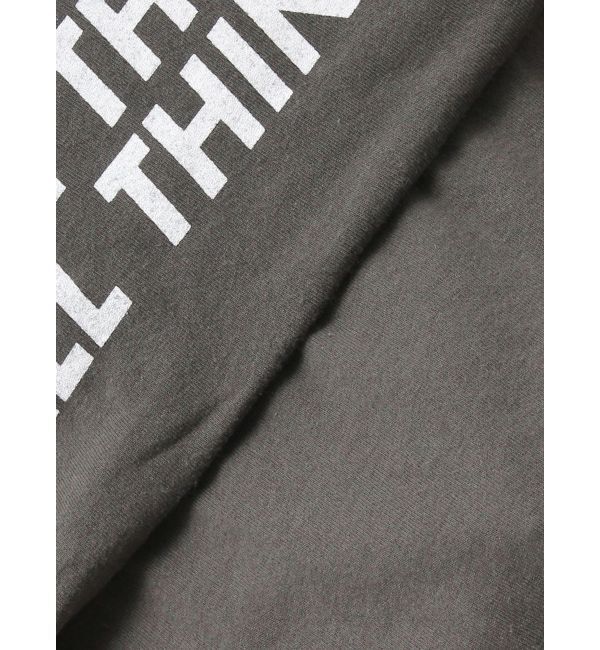 Ungrid「ダメージデザインロゴビッグTee」|Tシャツ・カットソー|