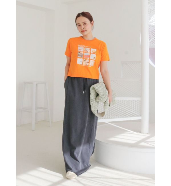 Ungrid「フォトプリントコンパクトTee」|Tシャツ・カットソー|