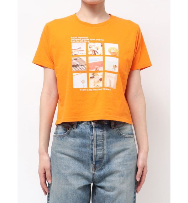 Ungrid「フォトプリントコンパクトTee」|Tシャツ・カットソー|