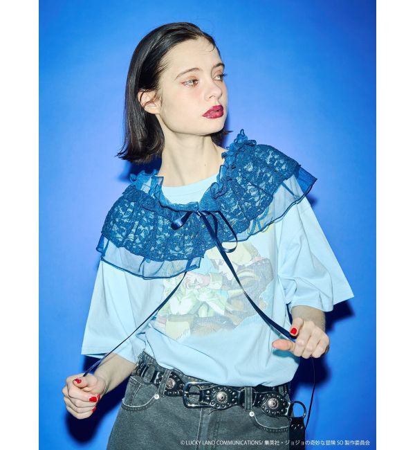 jouetie「【アニメ『ジョジョの奇妙な冒険 ストーンオーシャン』&times;jouetie】オーバーTシャツ」|Tシャツ・カットソー|