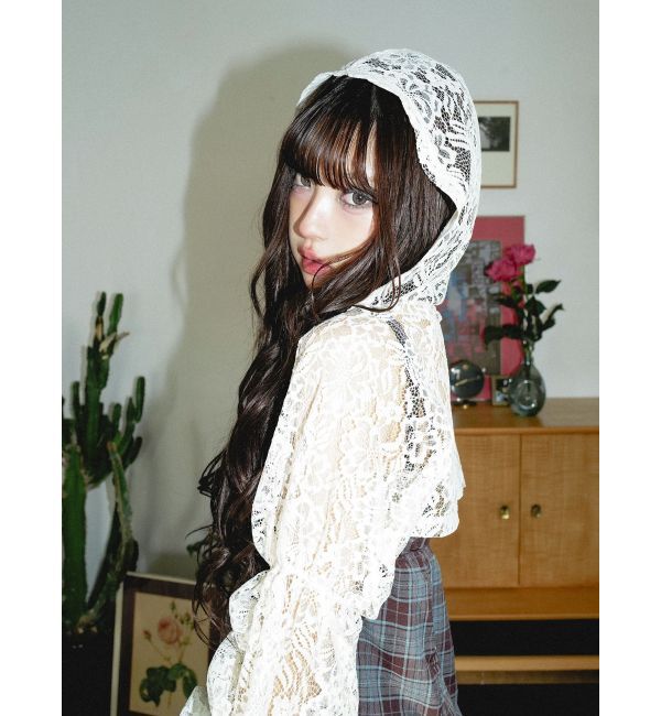 jouetie「【MINAMI&times;jouetie】レースボレロフーディ」|カーディガン|