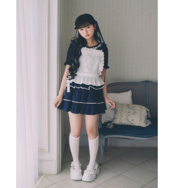 merry jenny「romantic frill summer top」|Tシャツ・カットソー|