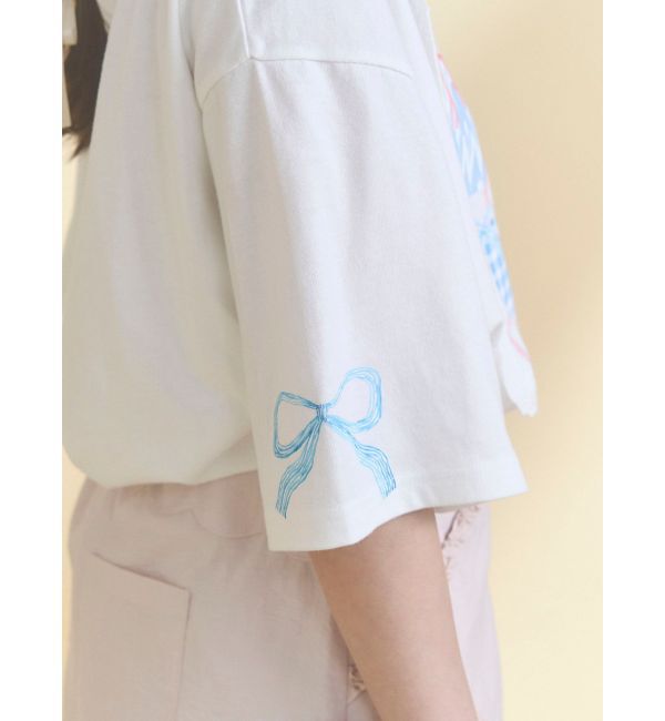 merry jenny「ひみつのゆらめきフレームTee」|Tシャツ・カットソー|
