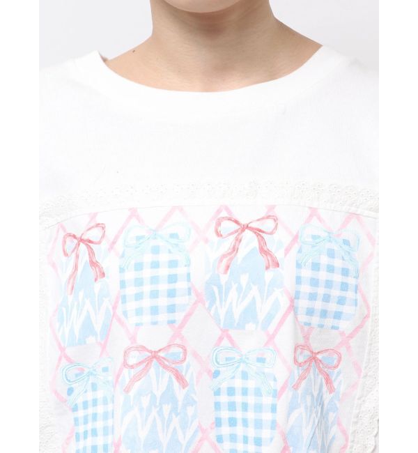 merry jenny「ひみつのゆらめきフレームTee」|Tシャツ・カットソー|