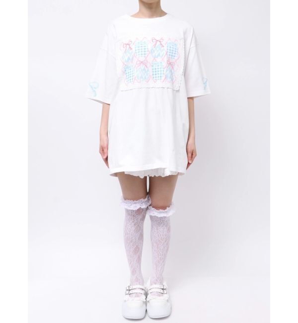 merry jenny「ひみつのゆらめきフレームTee」|Tシャツ・カットソー|