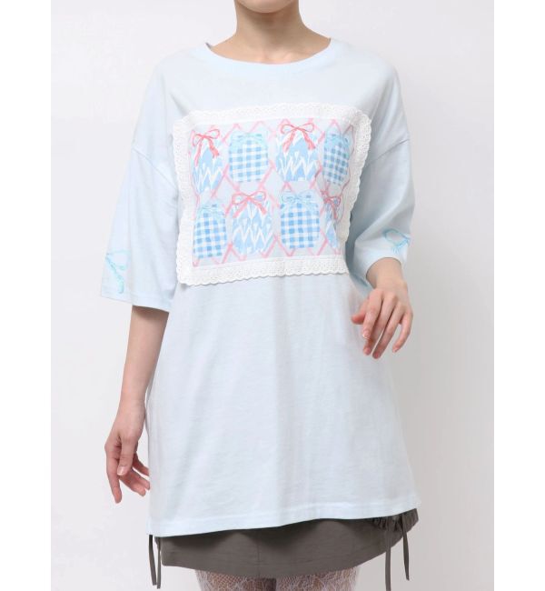 merry jenny「ひみつのゆらめきフレームTee」|Tシャツ・カットソー|