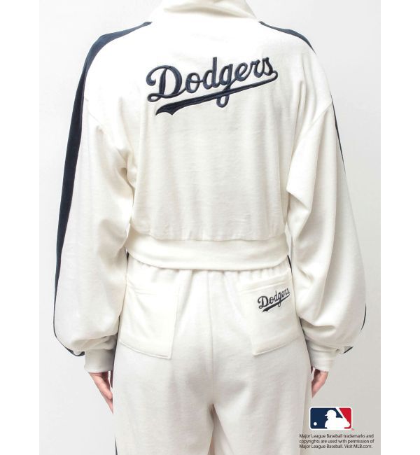 GYDA「GYDA［MLB］2ラインハーフZIPショートトップス」|Tシャツ・カットソー|