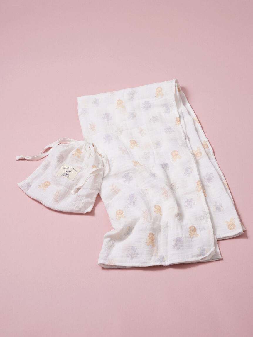 GELATO PIQUE KIDS & BABY「【BABY】ぬいぐるみモチーフスワドル」|その他ベビー用品|OWHT
