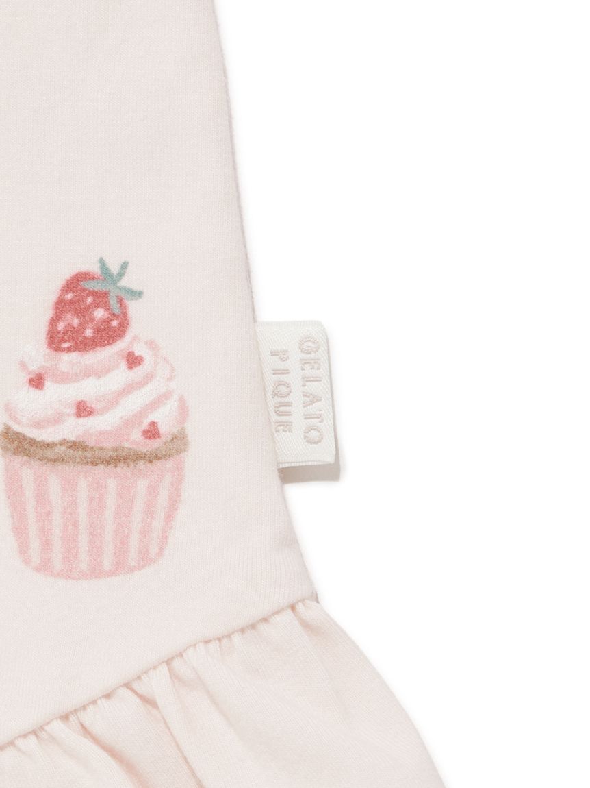 GELATO PIQUE KIDS & BABY「【KIDS】カップケーキ柄Tシャツ」|ルームウェア|