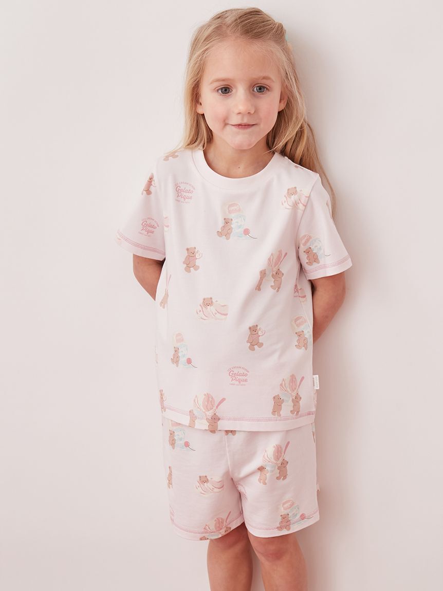 GELATO PIQUE KIDS & BABY「【KIDS】【接触冷感】アイスクリームベア柄ショートパンツ」|その他|