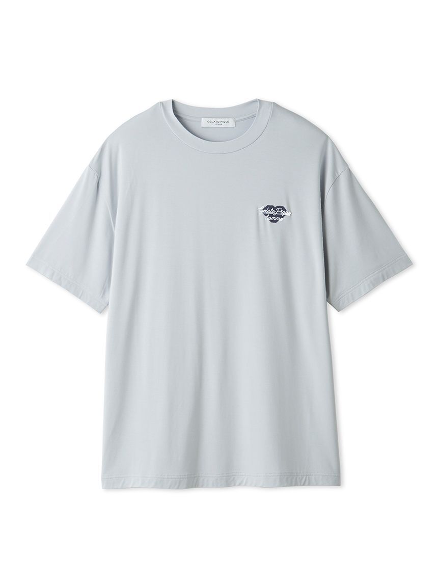 GELATO PIQUE HOMME「【HOMME】【接触冷感】ハートロゴTシャツ」|ルームウェア|BLU