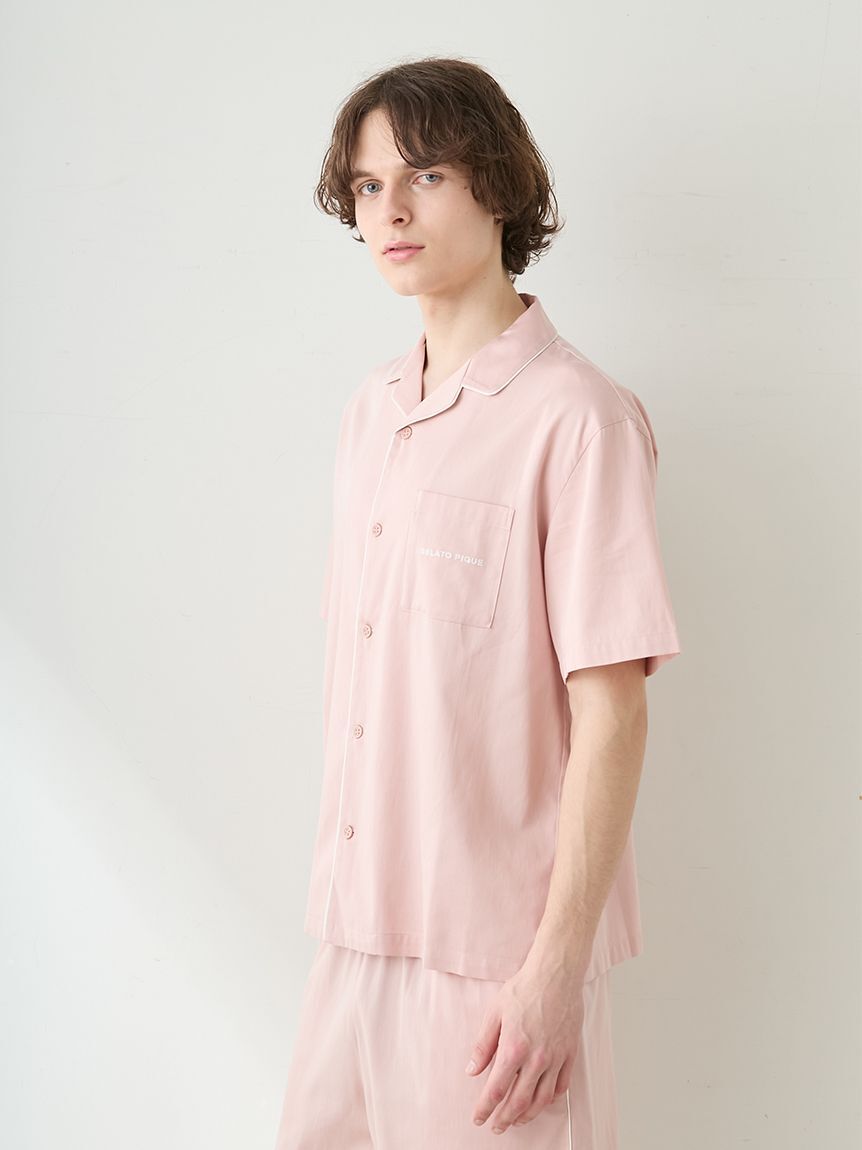 GELATO PIQUE HOMME「【HOMME】ワンポイント刺繍シャツ」|シャツ・ブラウス|
