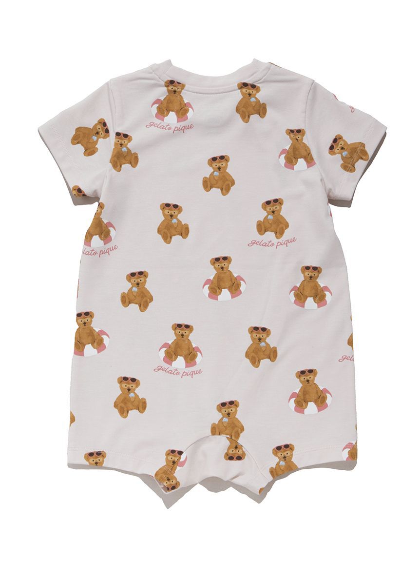 GELATO PIQUE KIDS & BABY「【BABY】【接触冷感】サマーベア柄ロンパース」|ロンパース|