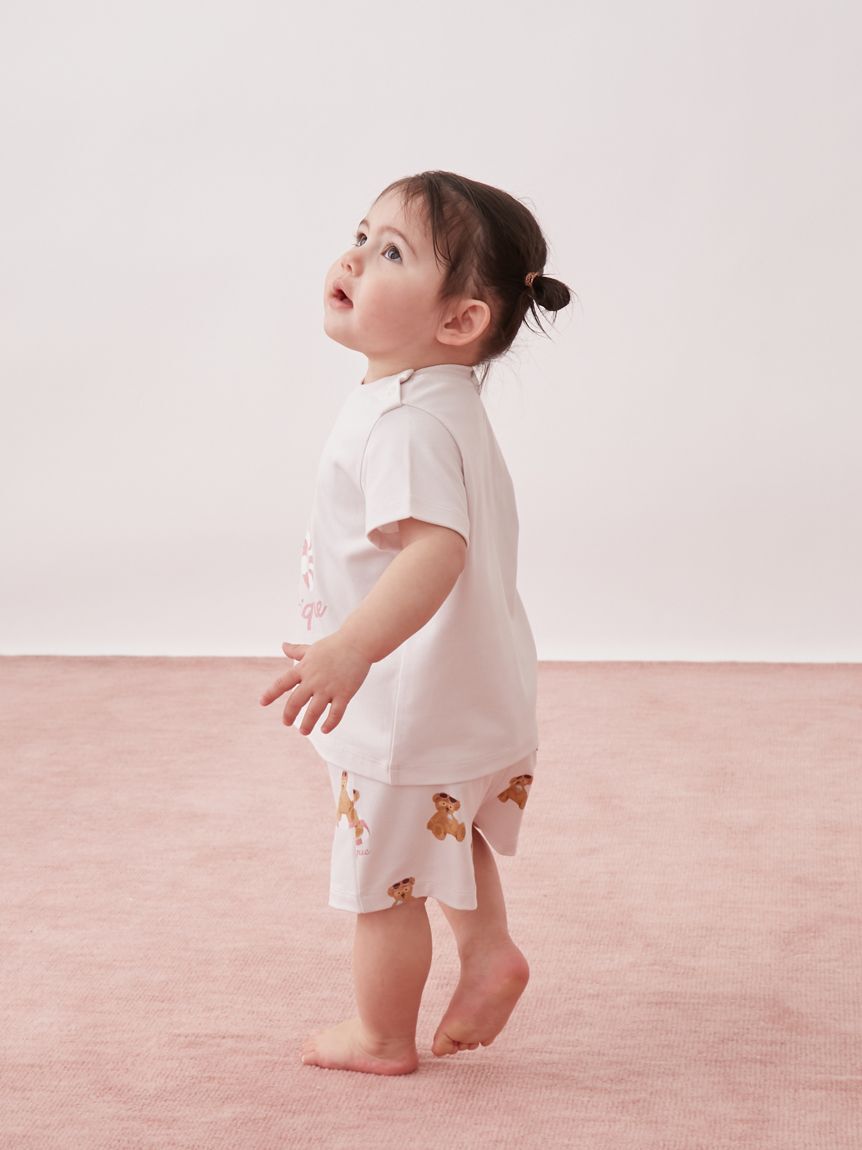 GELATO PIQUE KIDS & BABY「【BABY】【接触冷感】サマーベア柄ショートパンツ」|その他ベビーウェア|