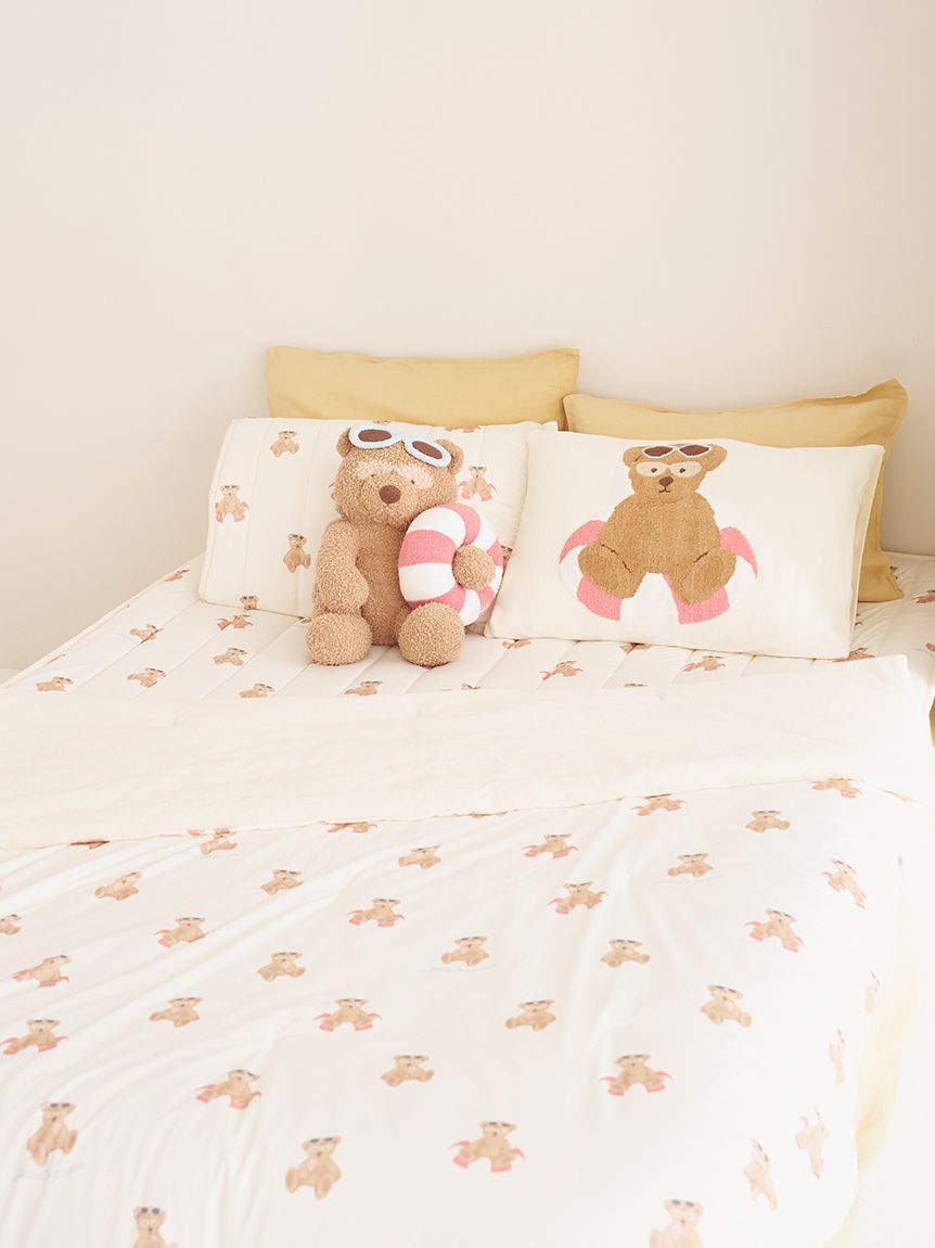gelato pique Sleep「【Sleep】【接触冷感】【抗菌防臭】サマーベア柄もちもちリバーシブルケット」|その他|