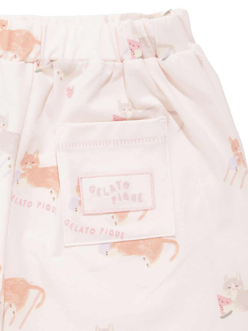 GELATO PIQUE KIDS & BABY「【KIDS】シーサイドキャット柄ショートパンツ」|その他|