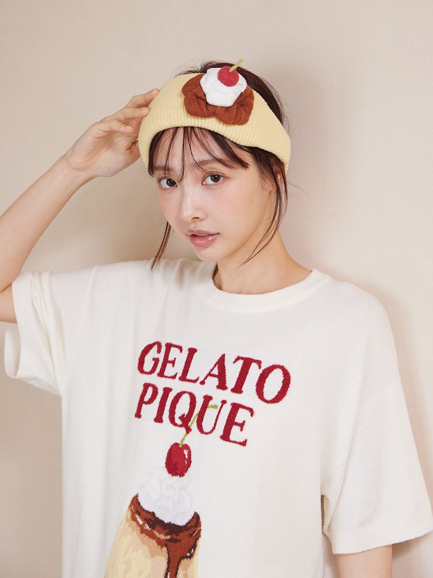 gelato pique「【ONLINE限定】プリンヘアバンド」|その他|