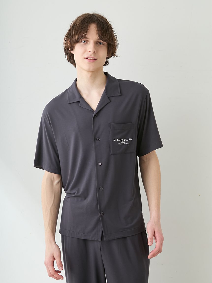GELATO PIQUE HOMME「【HOMME】【接触冷感】COOLレーヨンロゴシャツ」|シャツ・ブラウス|