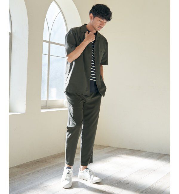 ikka「Reflax リラックスイージーアンクルパンツ」|その他|