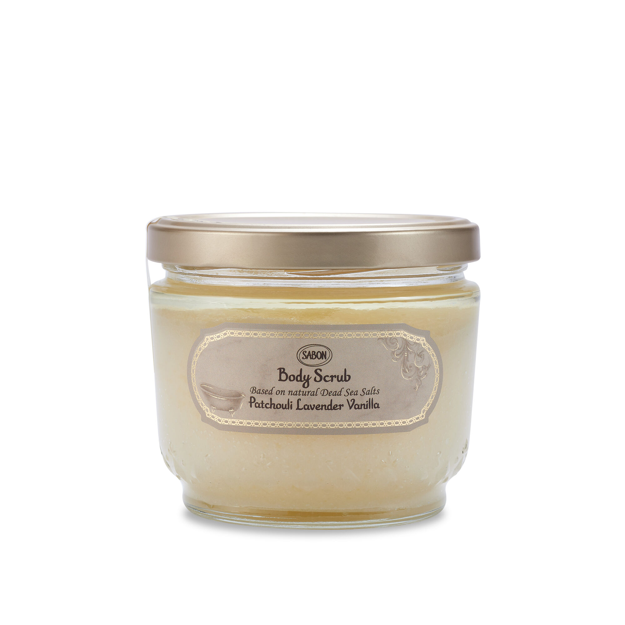 SABON「ﾎﾞﾃﾞｨｽｸﾗﾌﾞ L (600g）」|マッサージ・ボディスクラブ|ﾊﾟﾁｭﾘ･ﾗﾍﾞﾝﾀﾞｰ･ﾊﾞﾆﾗ