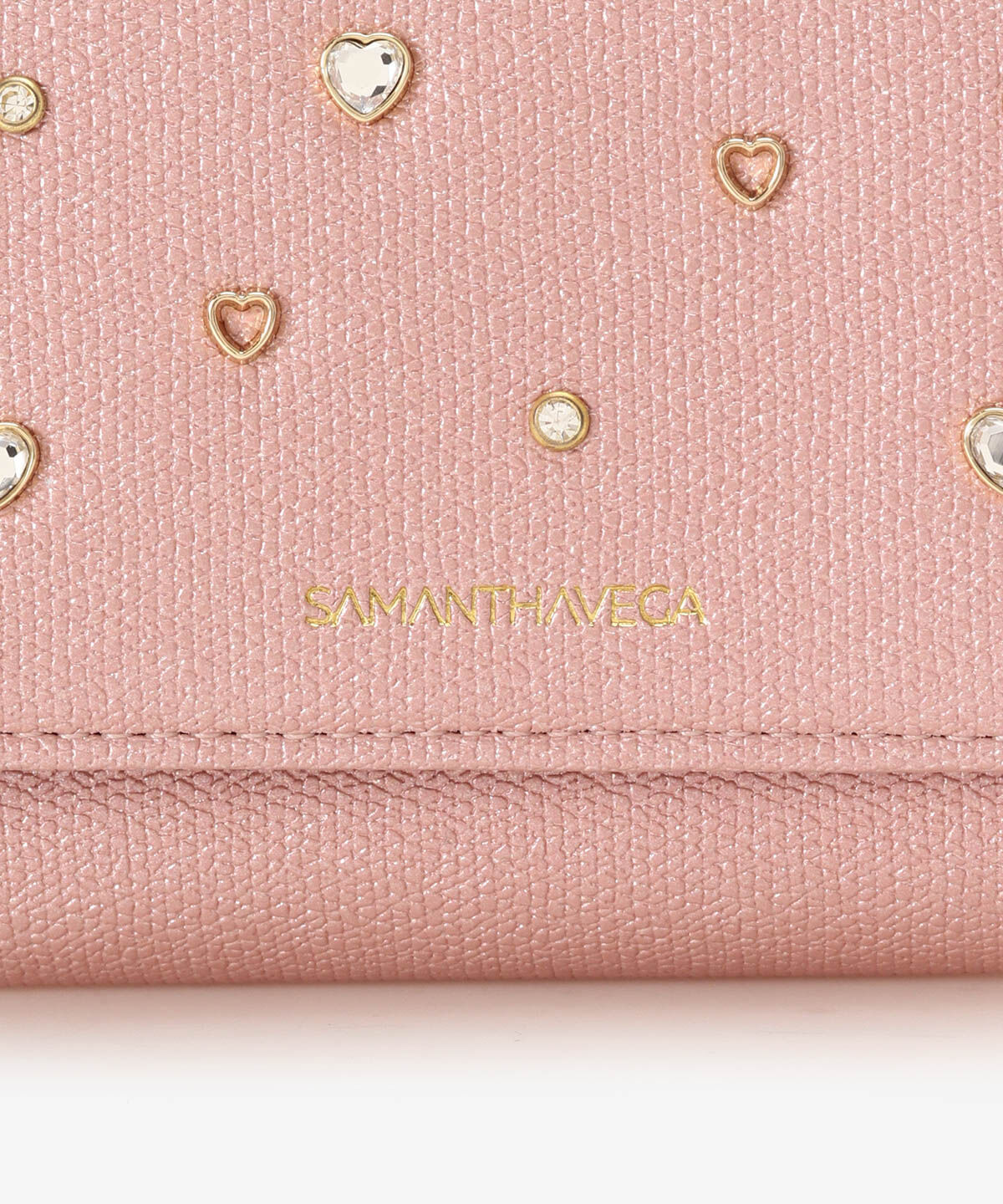 Samantha Vega「■ｵﾝﾗｲﾝｼｮｯﾌﾟ&一部店舗限定■ﾊｰﾄｼﾞｭｴﾘｰﾌﾗｯﾀｰ折」|財布|