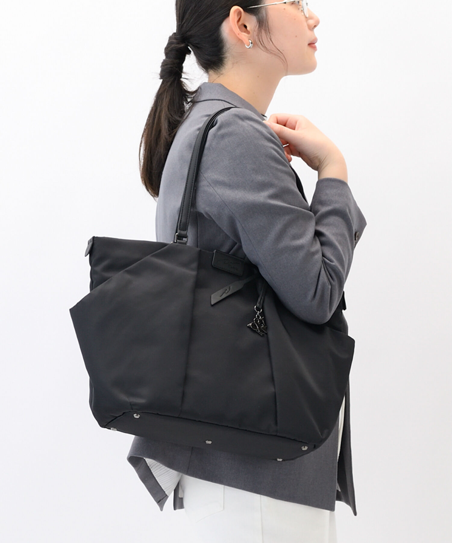 W&.Day/Night「W&.Day/Night スック トートバッグ A4 11.0インチタブレット 15186」|トートバッグ|