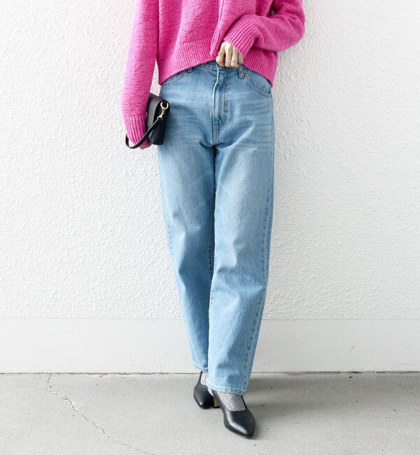 SHIPS any「SHIPS any: ハイライズ デニムパンツ［SHIPS any DENIM］」|デニム|