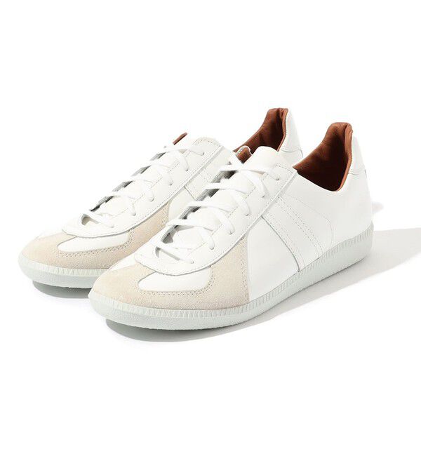 TOMORROWLAND GOODS「REPRODUCTION OF FOUND GERMAN MILITARY TRAINER スニーカー」|スニーカー|11 ホワイト