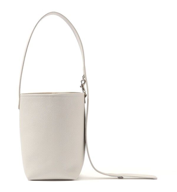 TOMORROWLAND GOODS「BUCKET BUGGAGE Step Sac Mini ショルダーバッグ」|ショルダー・メッセンジャー|11 ホワイト